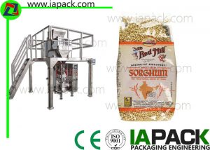 Punch Grain Packaging Machine 1500 ватт Автоматаар Multihead Weigher-тэй